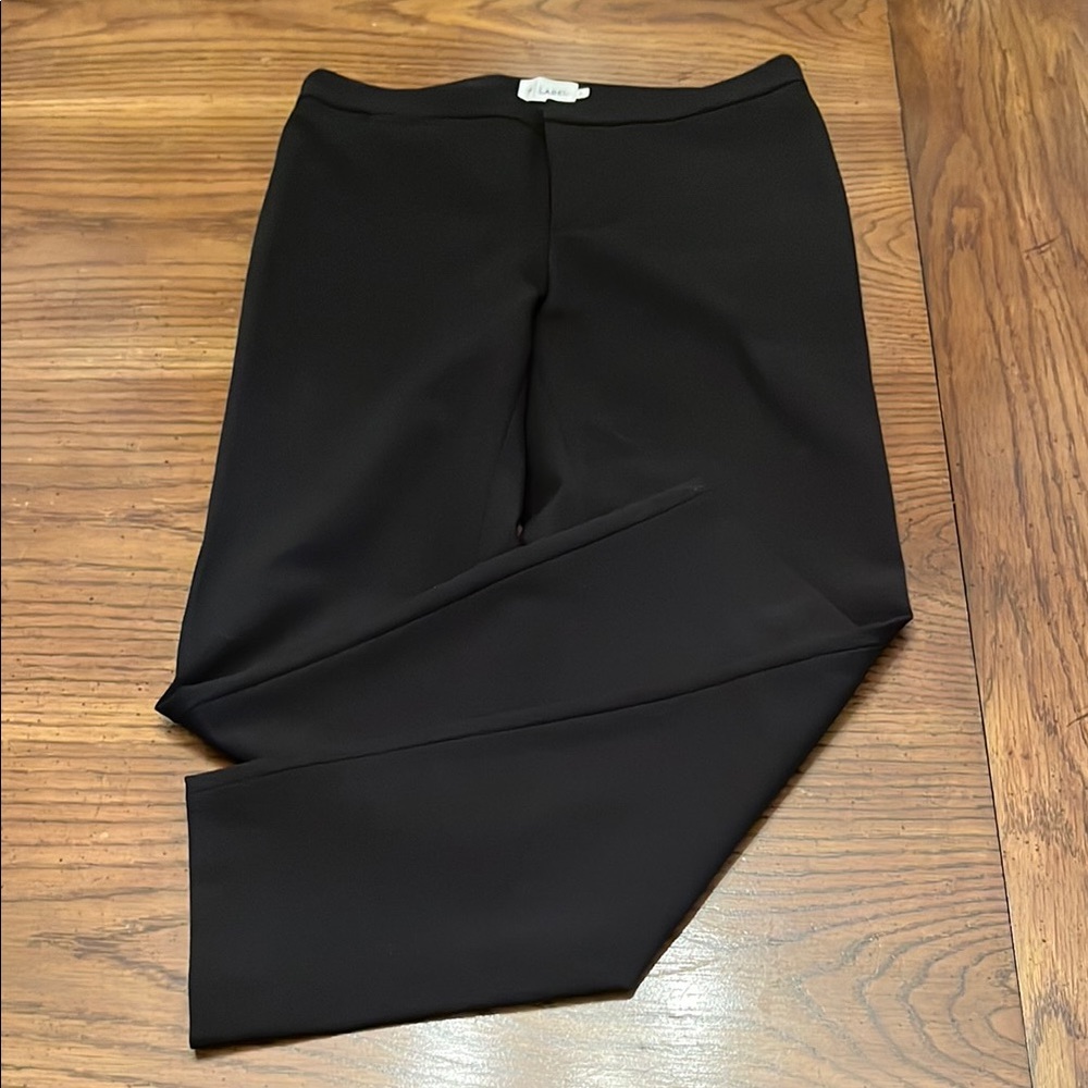 R Label black‎ pants, size small
